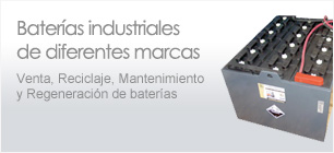 Baterias Industriales de diferentes marcas