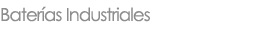 Bateras Industriales